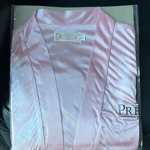 Pink Women's Satin Robe
